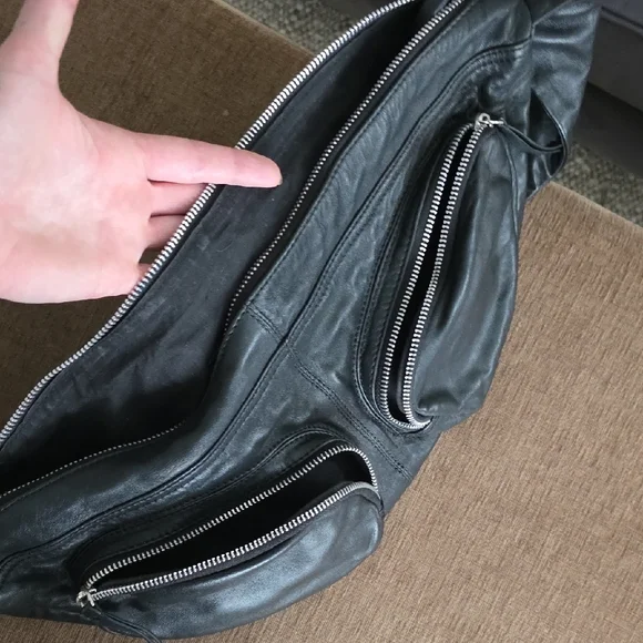 Free People Black Crossbody Bag - Picture 4 of 6